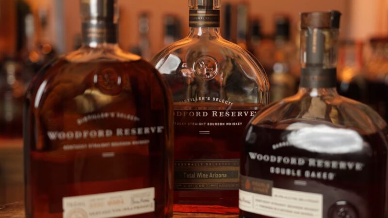 Woodford Reserve bourbon whiskey